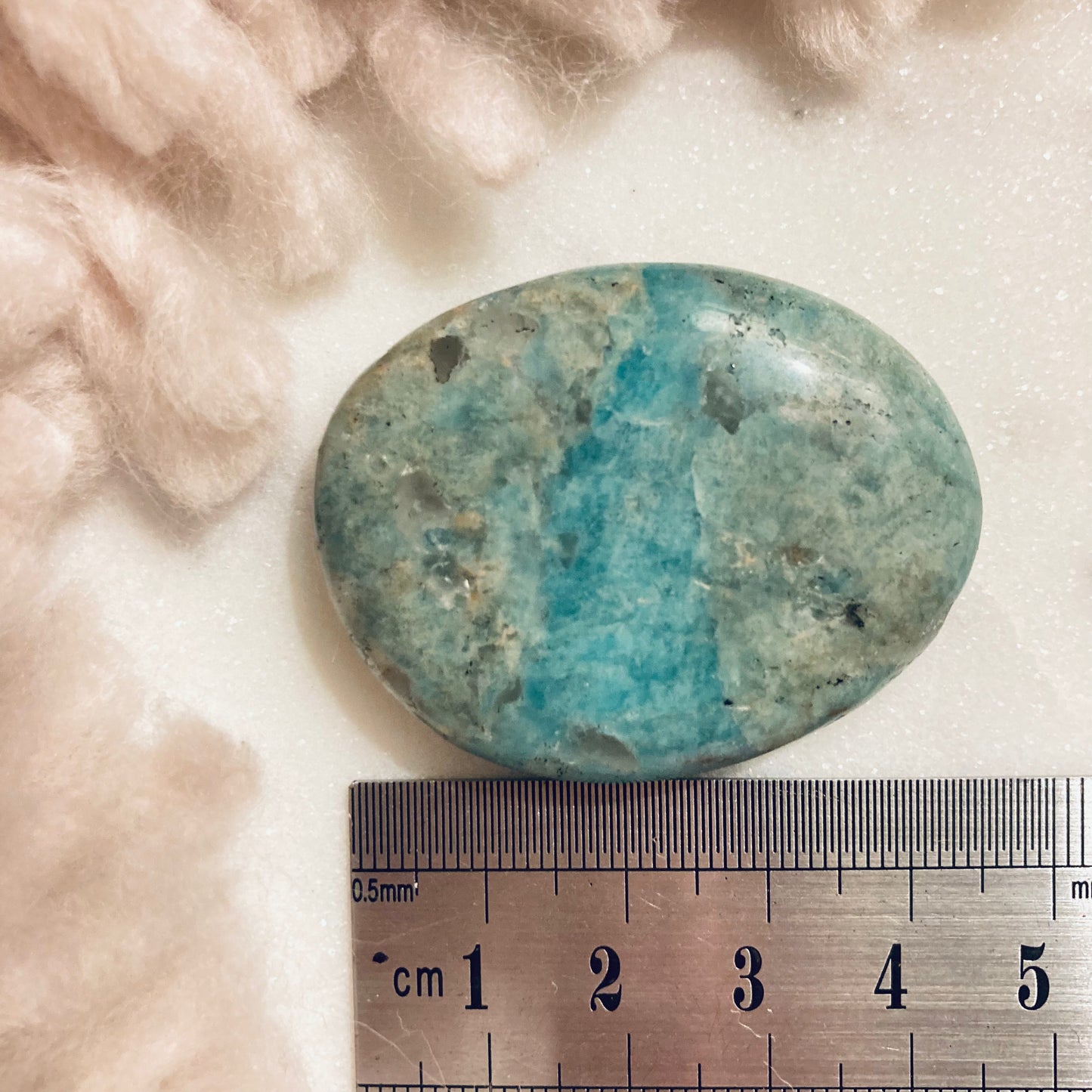 Amazonite Large Flat Tumble