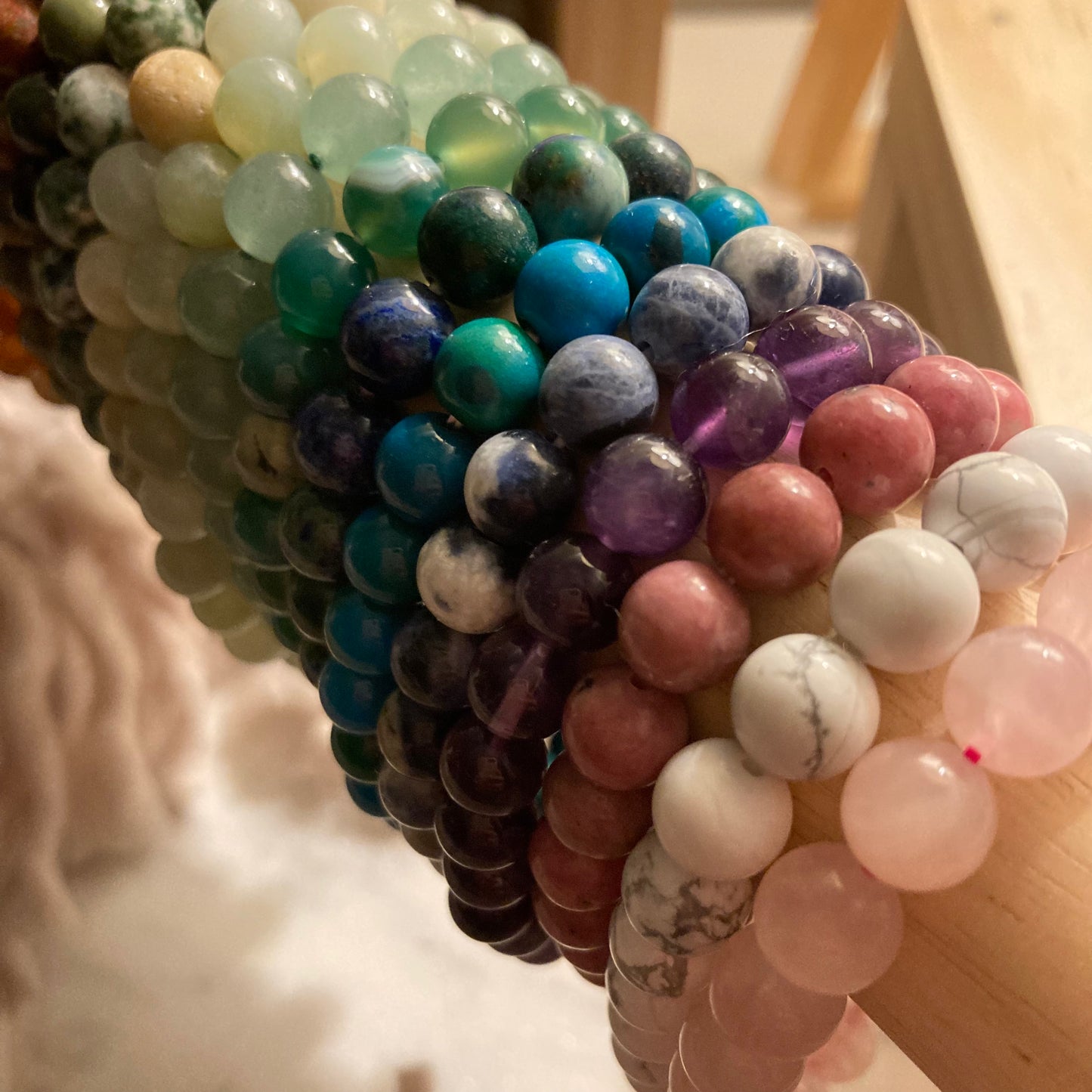 Sodalite 8mm Round Bead Bracelet