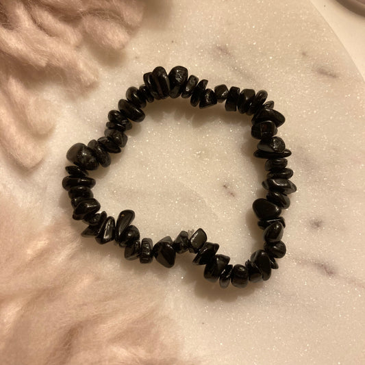 Tourmaline Crystal Chip Bracelet