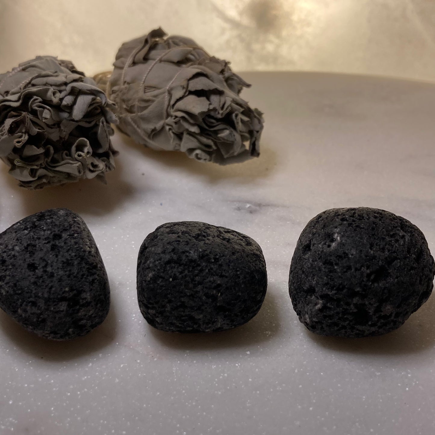 Lava Stone Small Polished Tumble