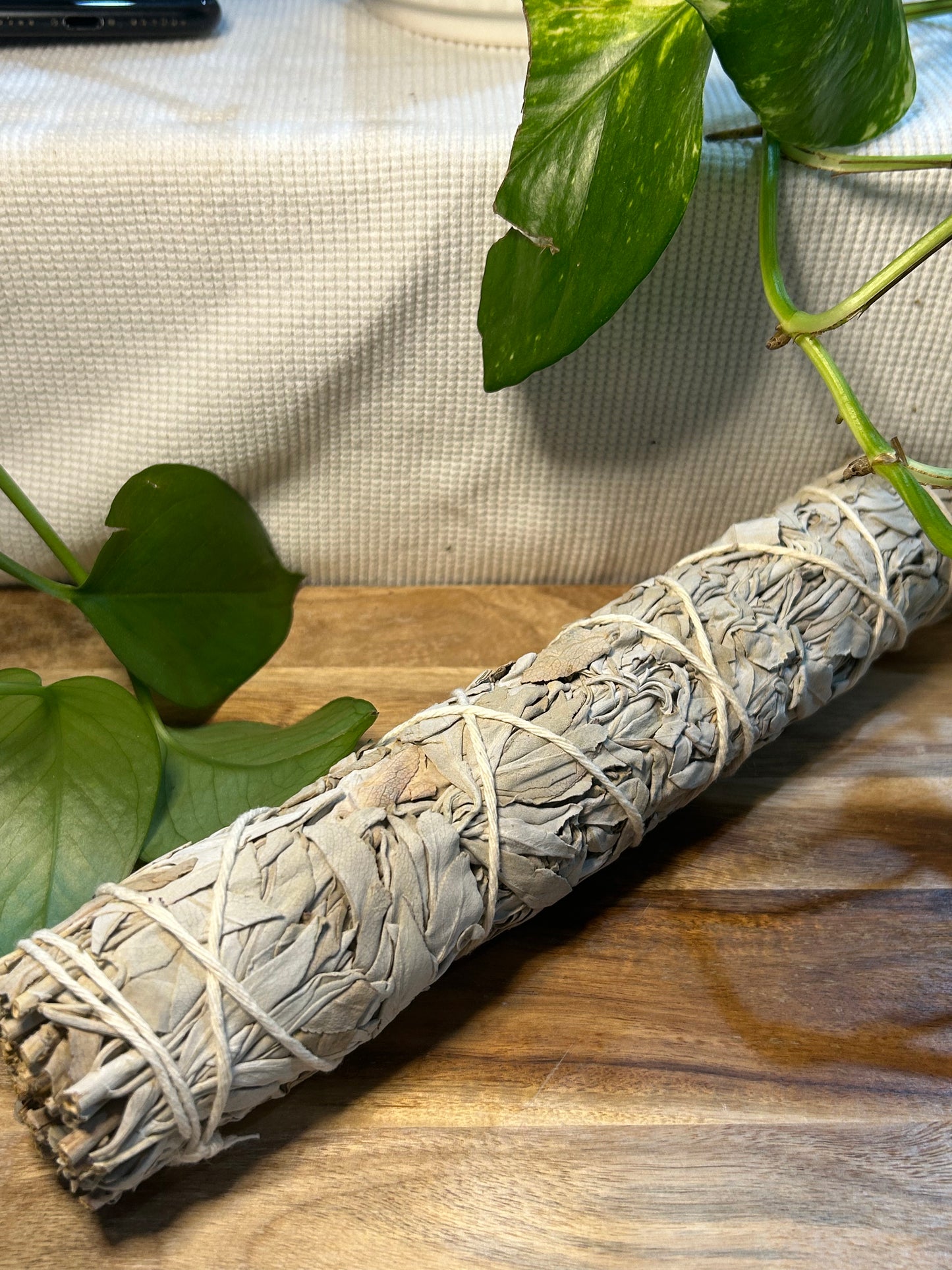 22cm (9”) White Sage Smudge Stick