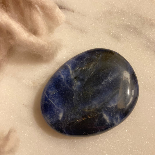 Sodalite Large Flat Tumble