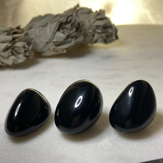 Black Obsidian Small Polished Tumble