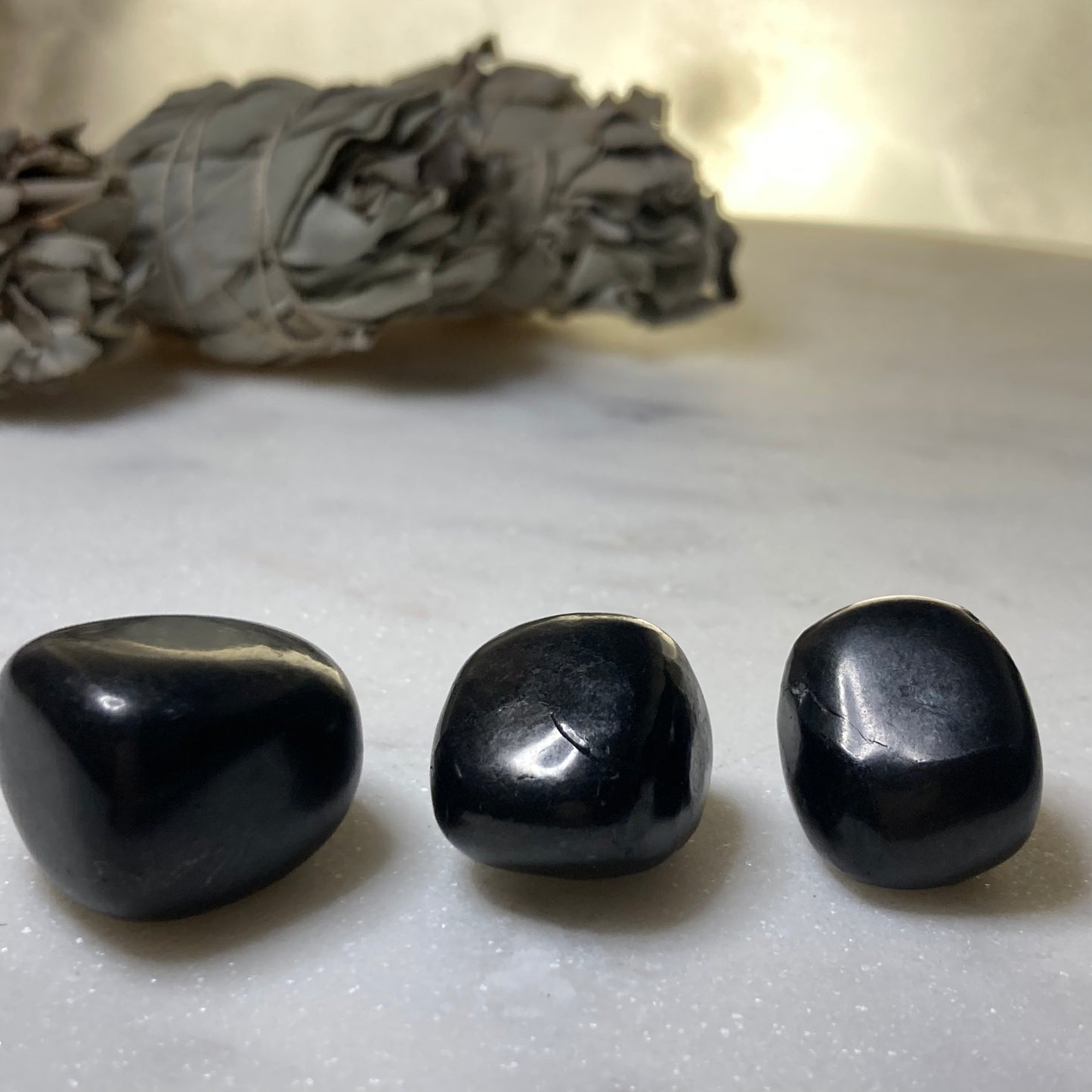 Shungite (Black) Small Polished Tumble
