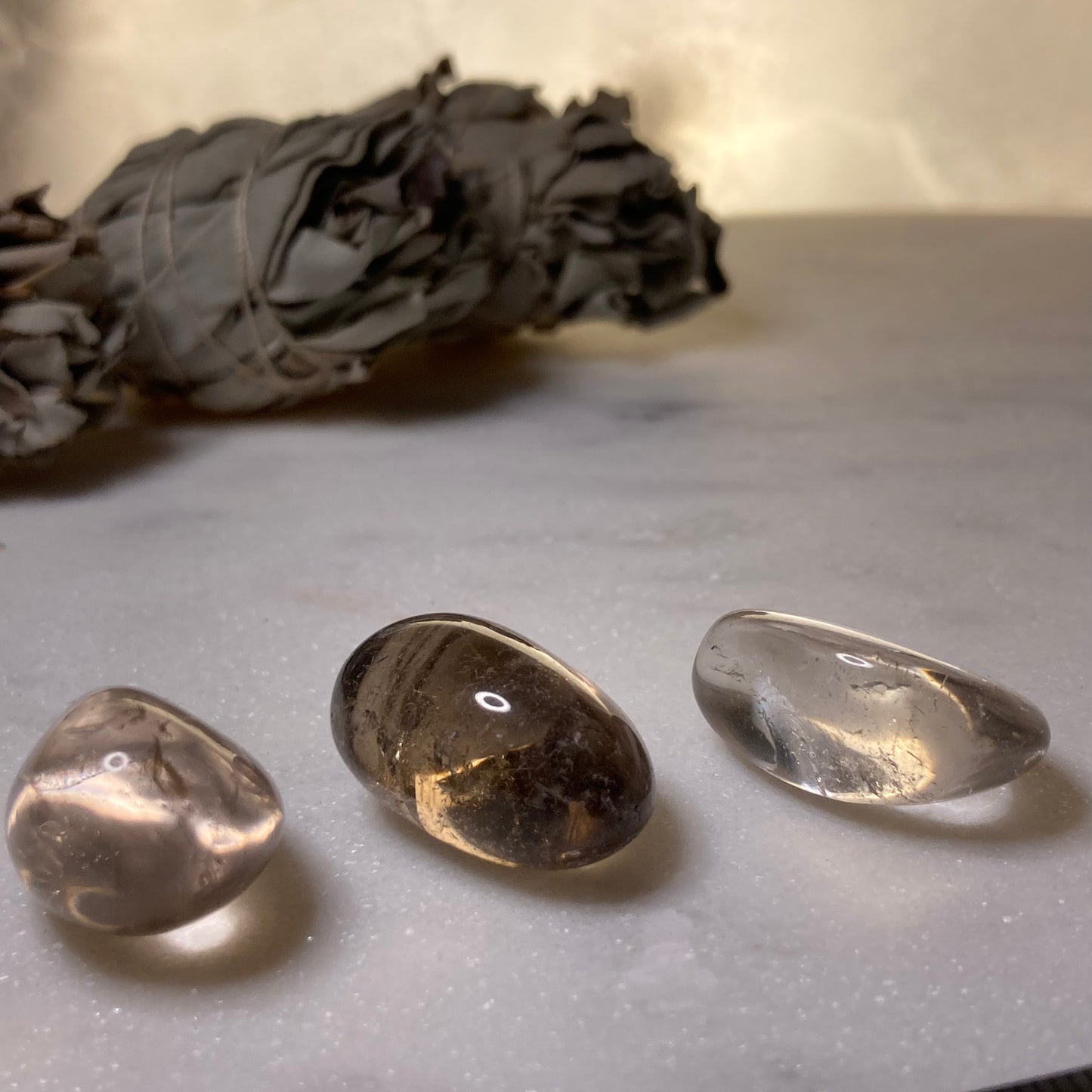 Smoky Quartz Small Polished Tumble